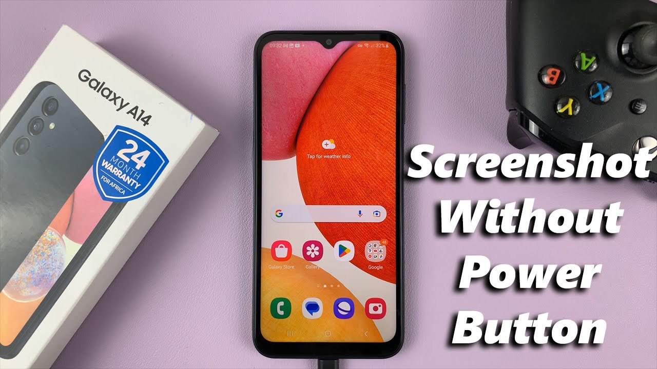 Как сделать скриншот без кнопки питания на Samsung Galaxy A14