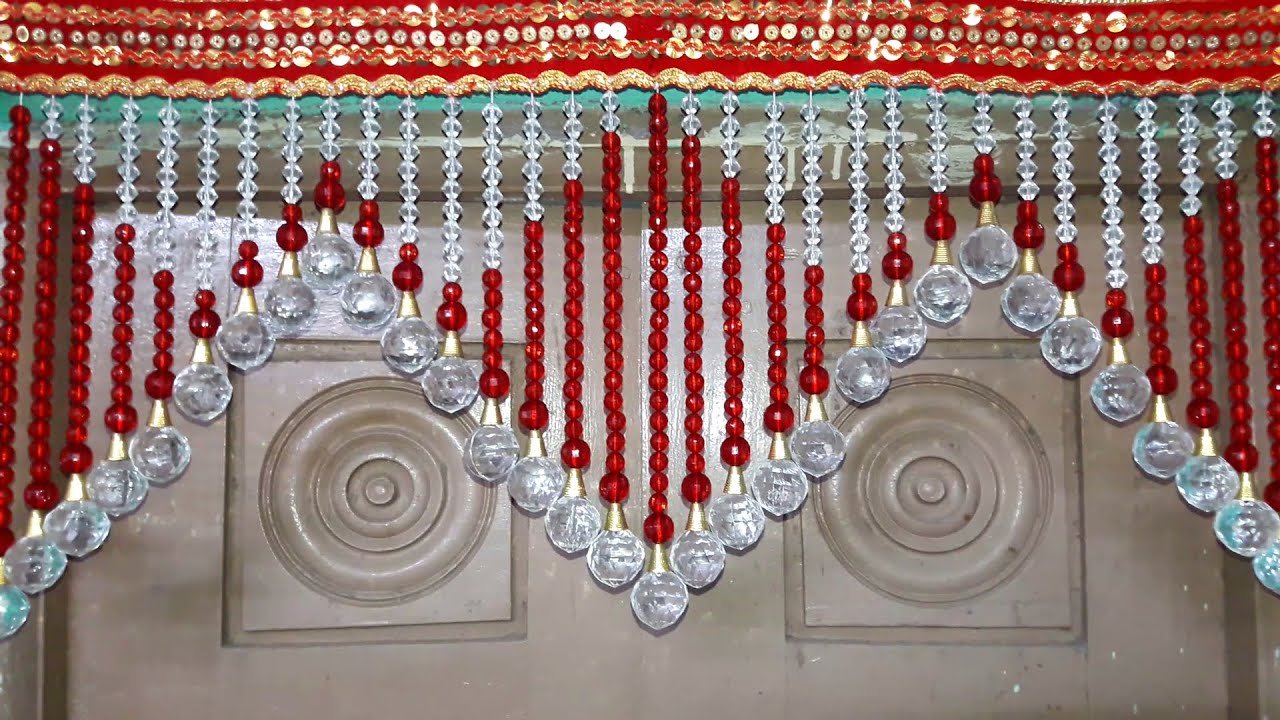 Crystal Toran New Design | Door/Wall Hanging Toran | Crystal Moti Toran New Design | Native Beadwork