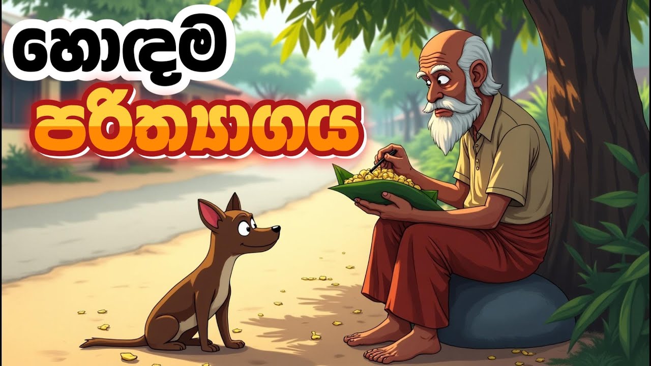හොදම පරිත්&zwj;යාගය /Hodama Parithyagaya/Sinhala Cartoon Kathandara/ Sinhala Animation
