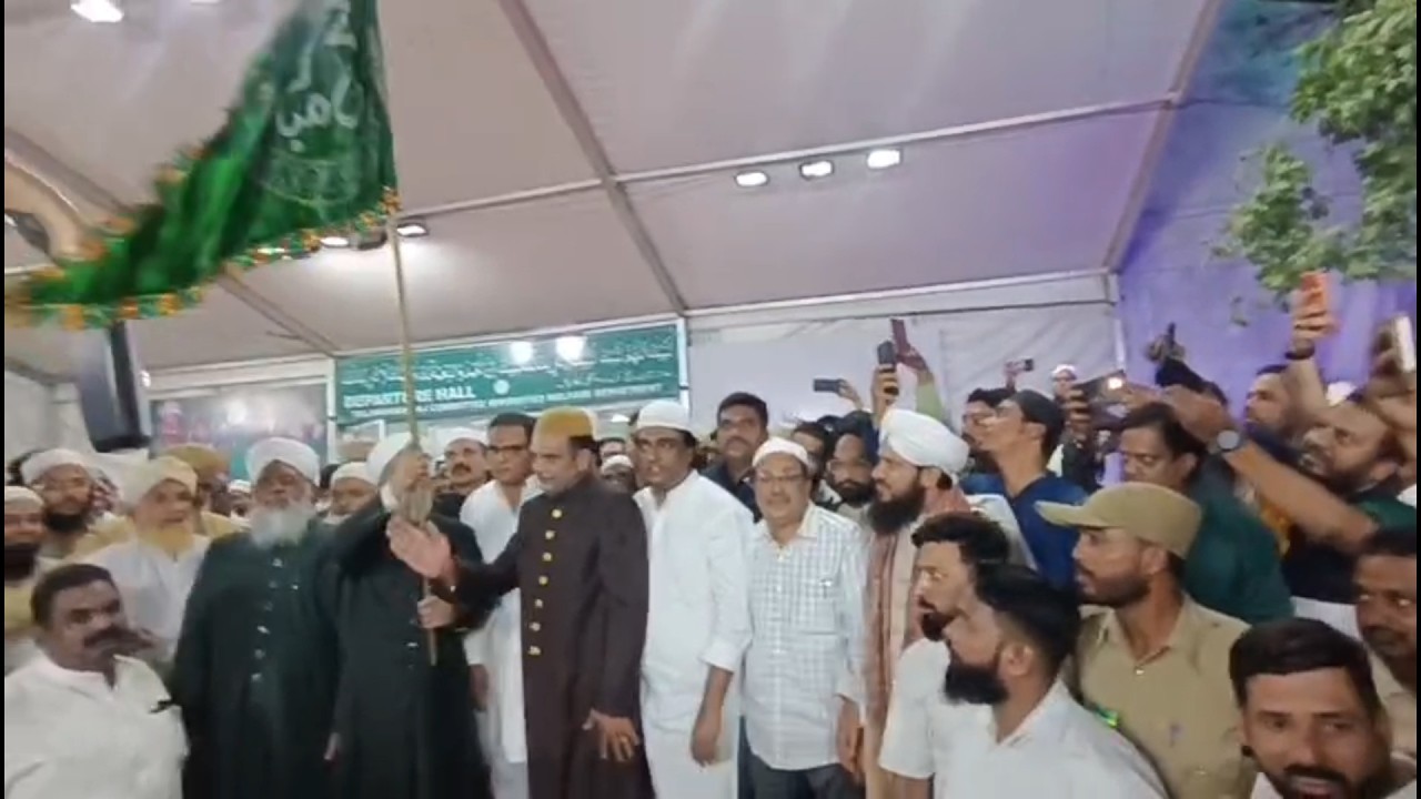 Hajj 2026/The first batch of Haj pilgrims from Hyderabad departed for Saudi Arabia
