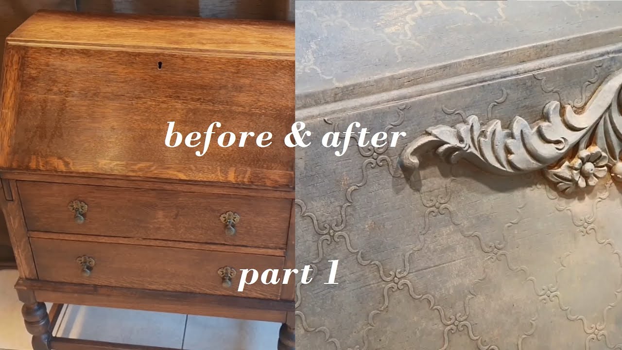 'The Lady of Shalott' Bureau Makeover Part 1 - Rescoli by Carlo