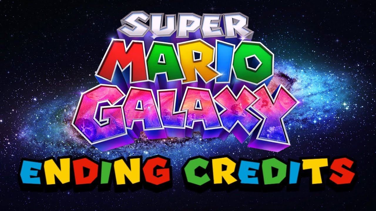 Super Mario Galaxy HD - Ending Credits
