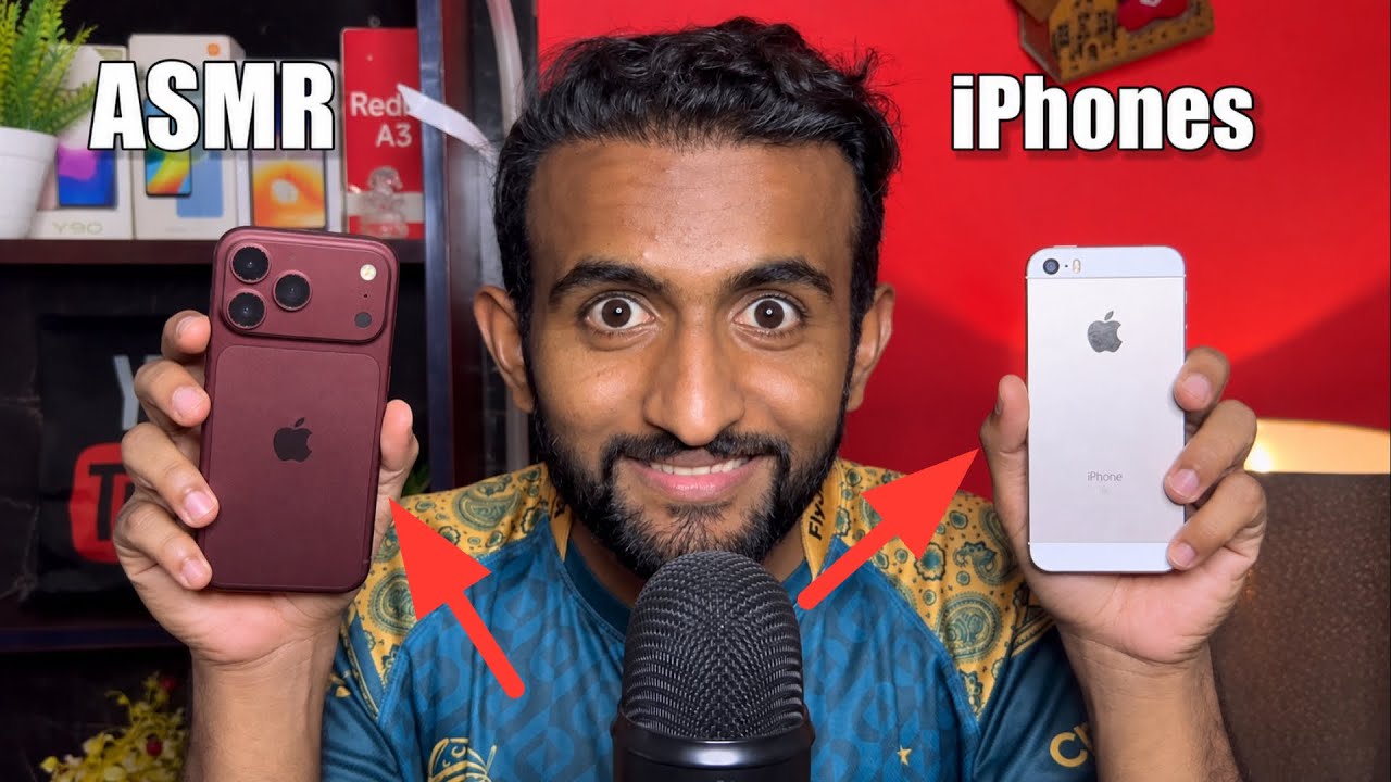 ASMR распаковка: iPhone 18 Pro Max против старого iPhone 5s