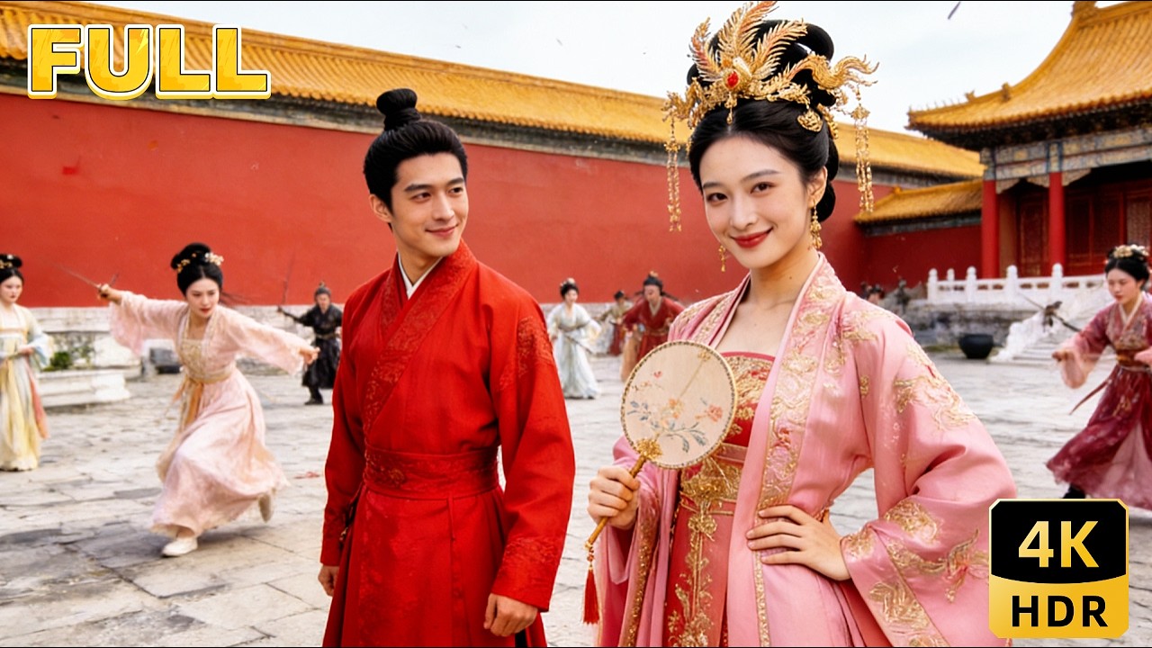She traveled to survive, but ruled the whole harem!#drama #shorts