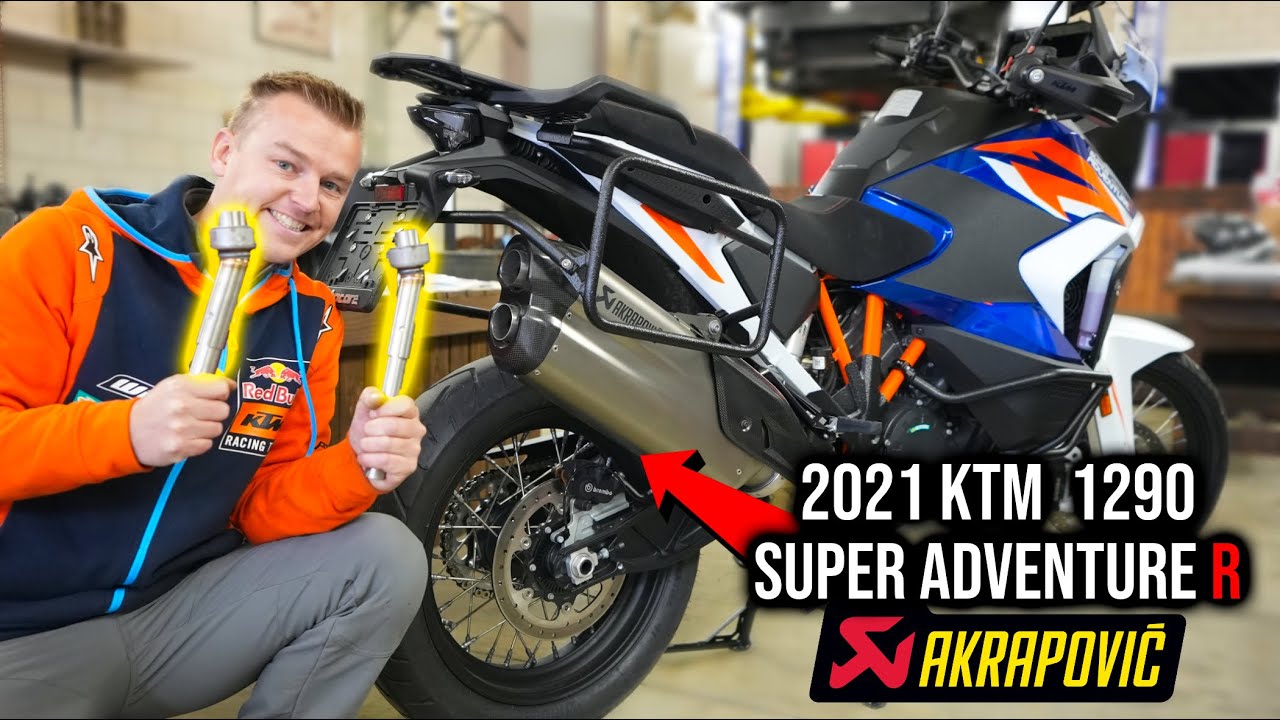 2022 KTM 1290 Super Adventure *EASY* Akrapovic DB Killer removal