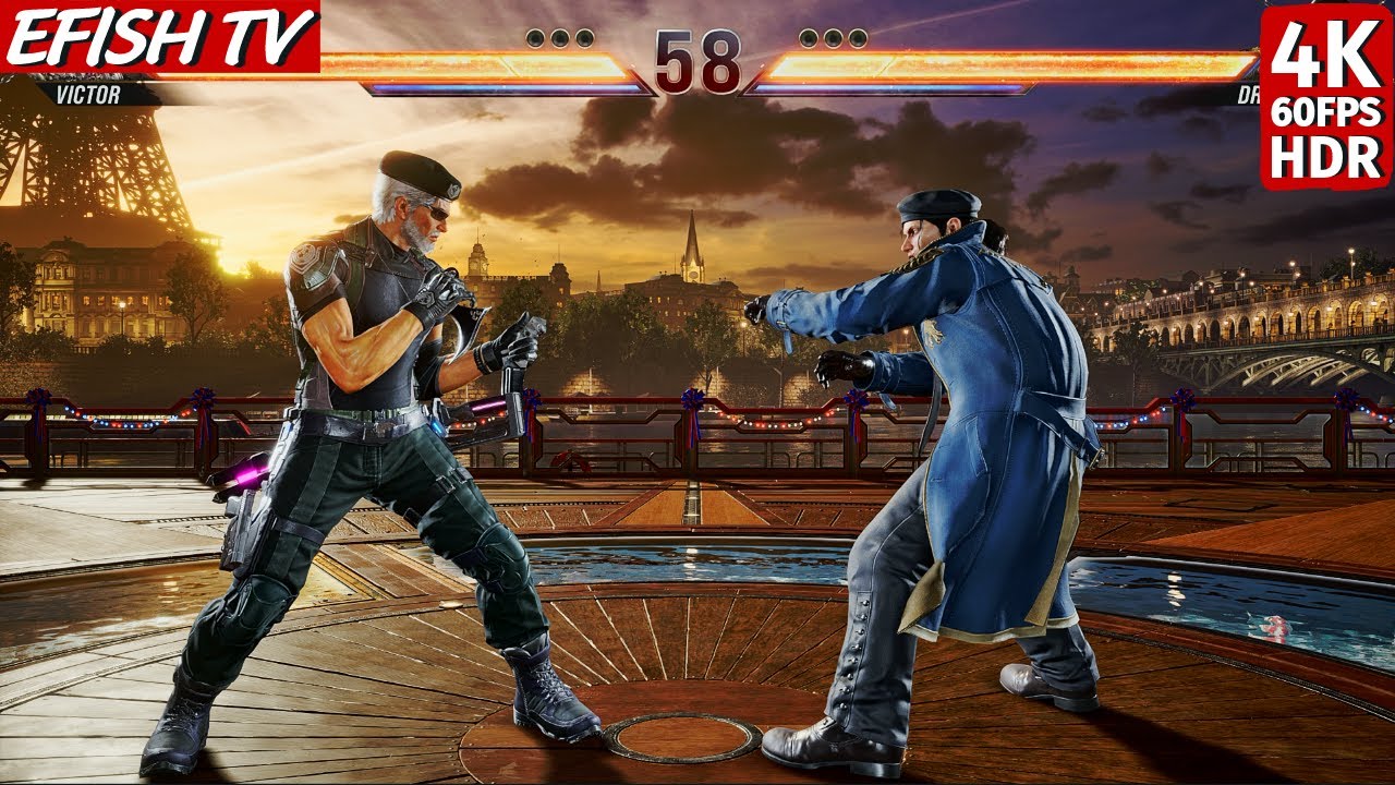 Victor Chevalier vs Sergei Dragunov (Hardest AI) - Tekken 8 | 4K 60FPS HDR