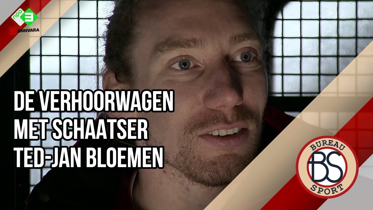 De Verhoorwagen met schaatser Ted-Jan Bloemen