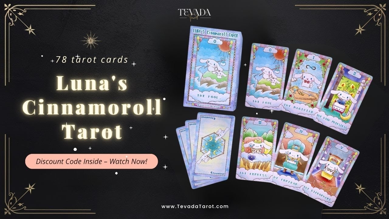 Flip Through - Luna’s Cinnamoroll Tarot – Dreamy Wisdom in Every Card ☁️ #cinnamoroll  #sanrio