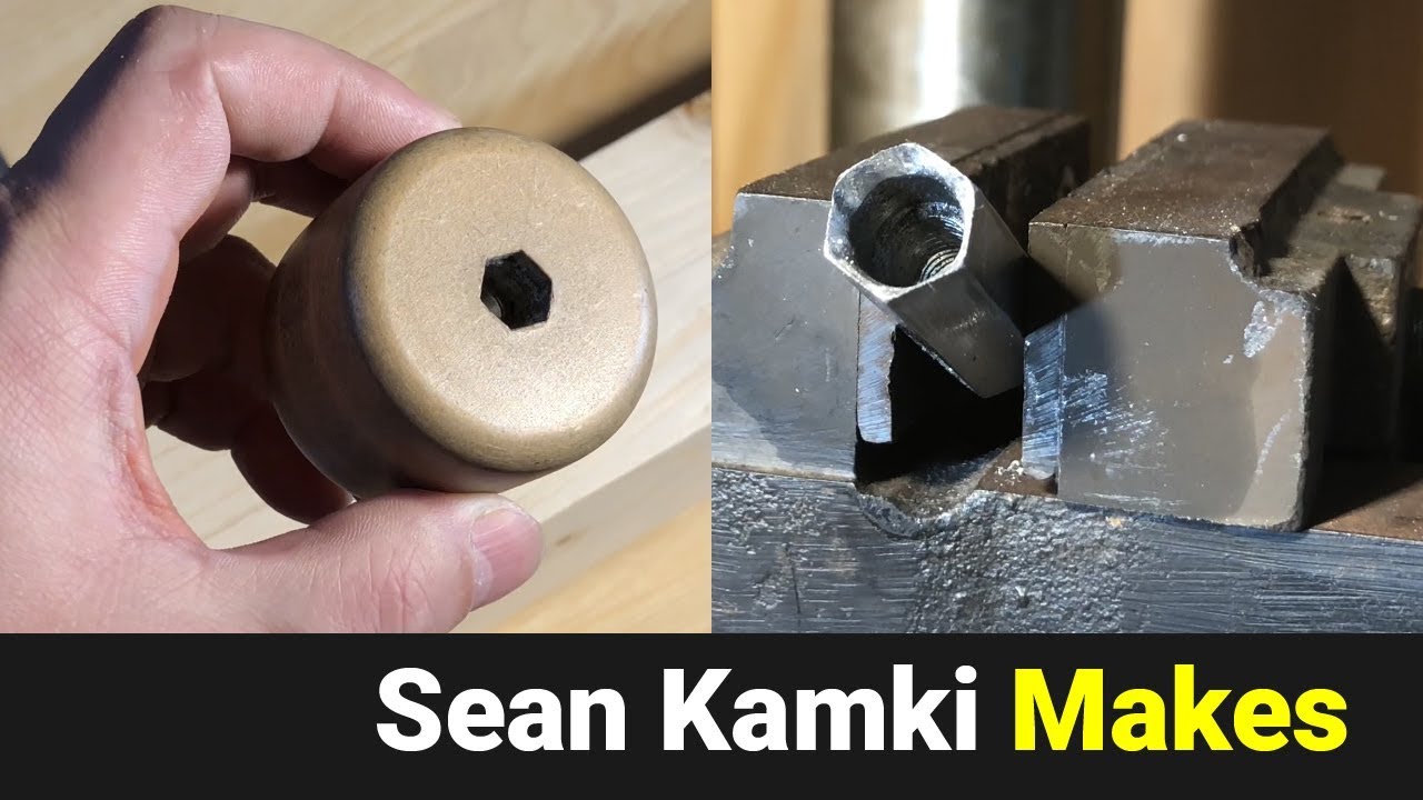 Hex Chisel, Hex Hole, Removable Hex Nut Handle