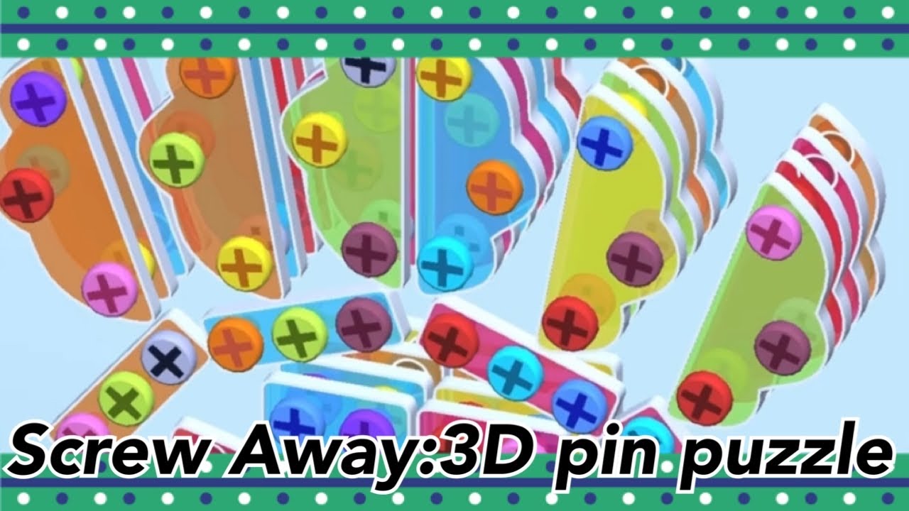 Screw Away:3D pin puzzle（レベル28）