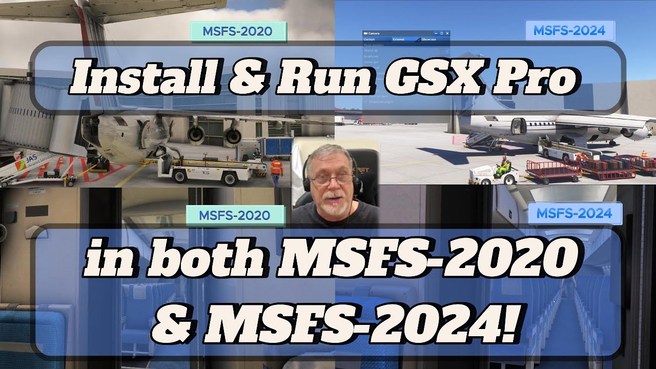Install & Run GSX Pro in MSFS 2020 & MSFS 2024 | The best of both worlds!