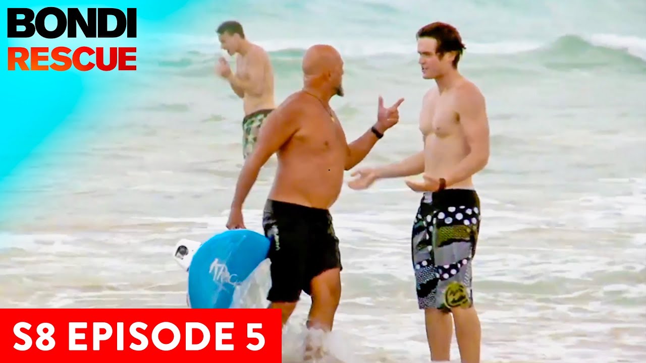 Frustrated Lifeguard Sprays Beachgoers | Bondi Rescue Season 8 Episode 5 (OFFICIAL UPLOAD)