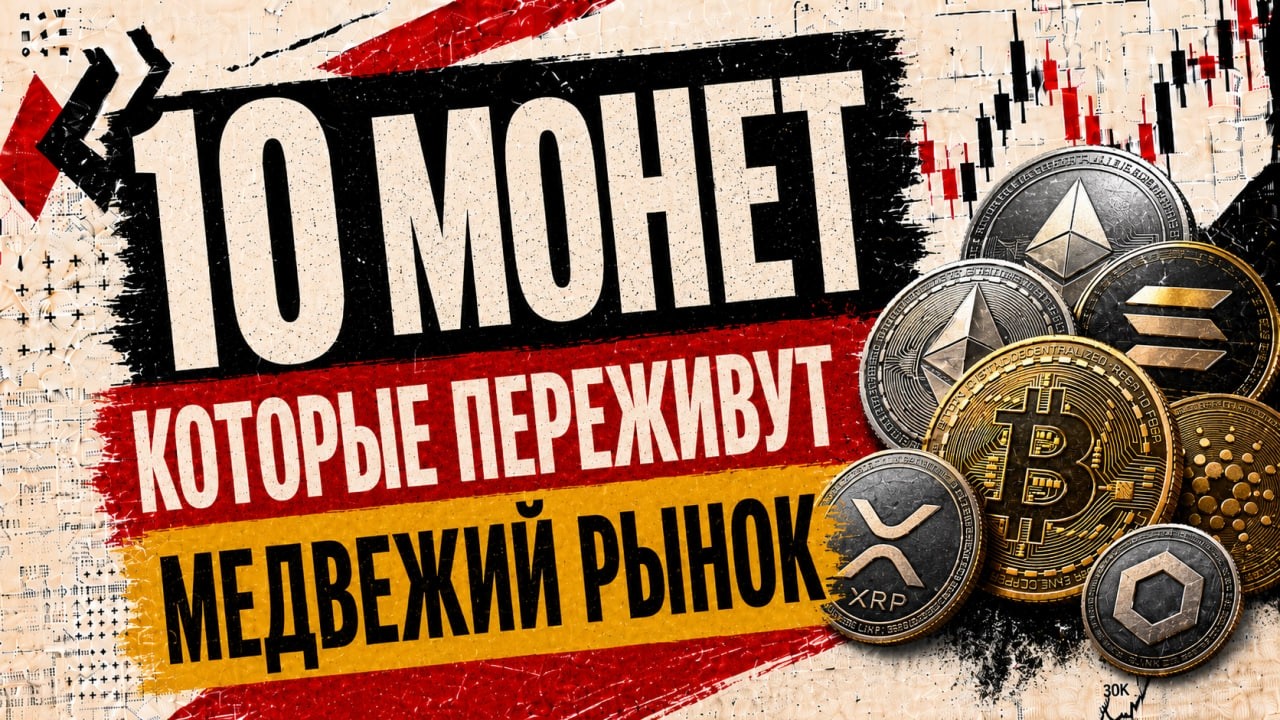 10 МОНЕТ КОТОРЫЕ ПЕРЕЖИВУТ МЕДВЕЖИЙ РЫНОК
