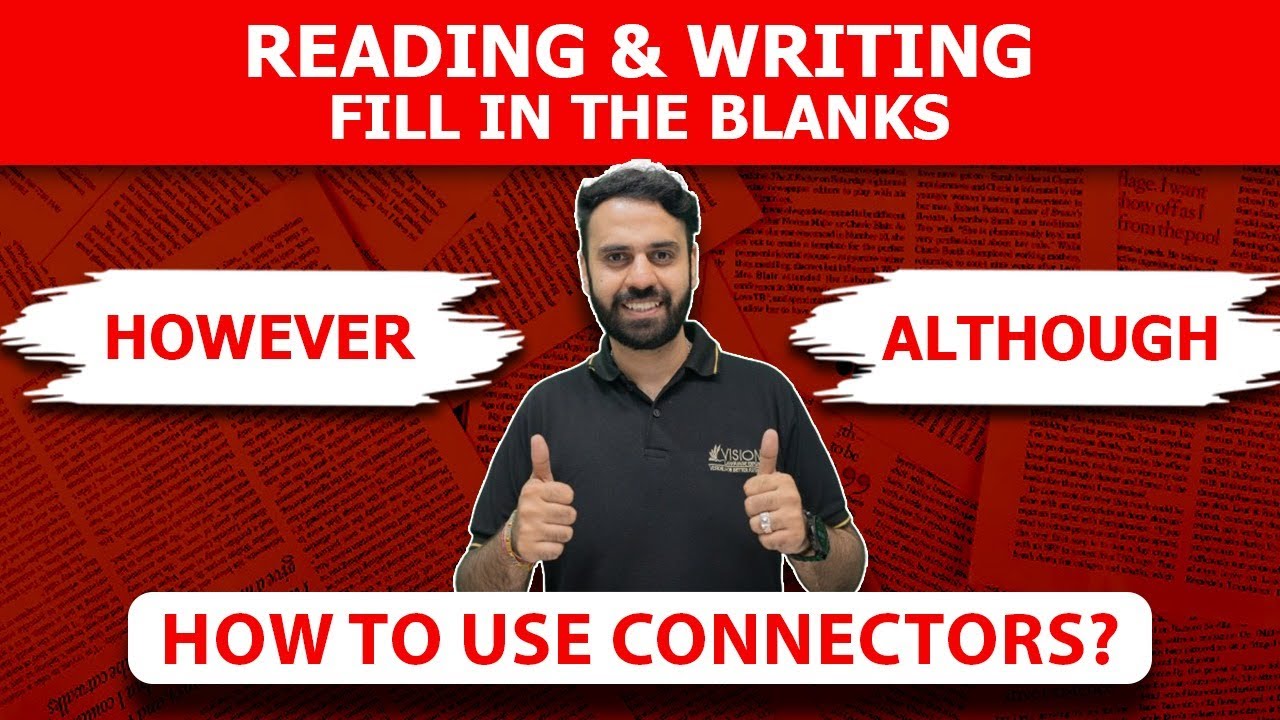 PTE Reading & Writing Fill in the Blanks — Секреты CONNECTOR (However vs Although) |  VLE