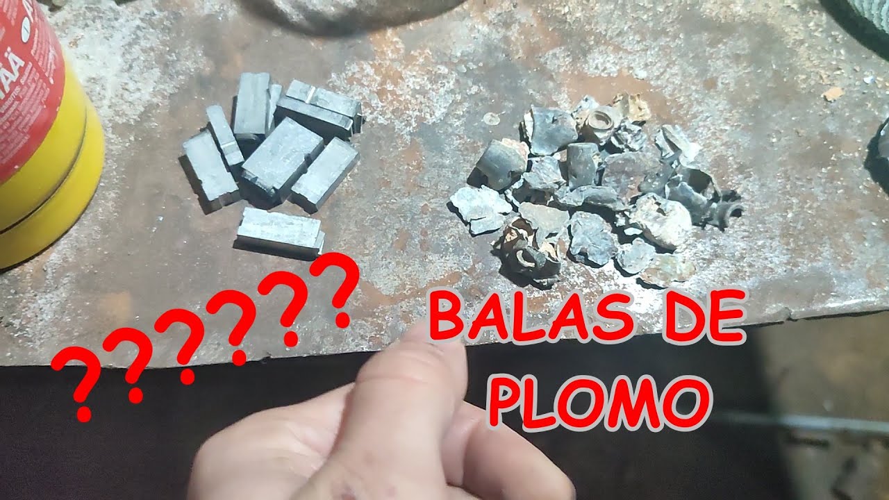 Fundiendo diferentes aleaciones de plomo para ver cómo solidifican