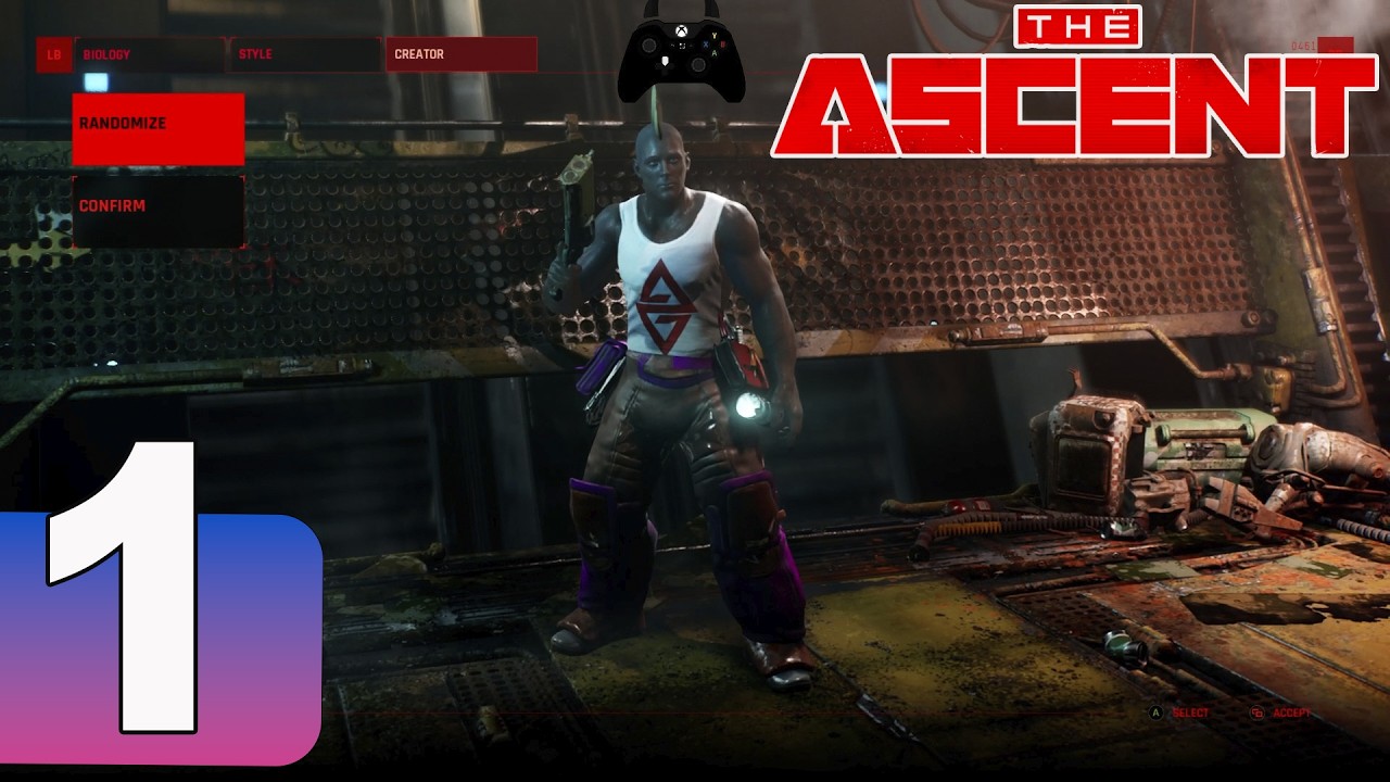 The Ascent - Gameplay Walkthrough part 1(XBOX,PC)