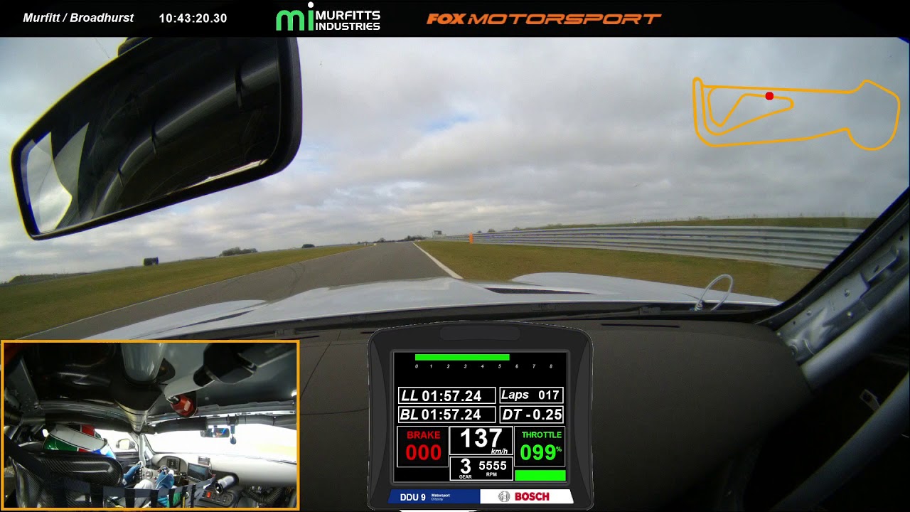 Mercedes AMG GT4 Onboard - Snetterton 300