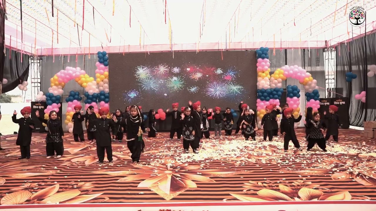 Saptarishi का Rangmanch 2025-  Annual Prize Giving Ceremony of The Saptarishi school, Damoh. 