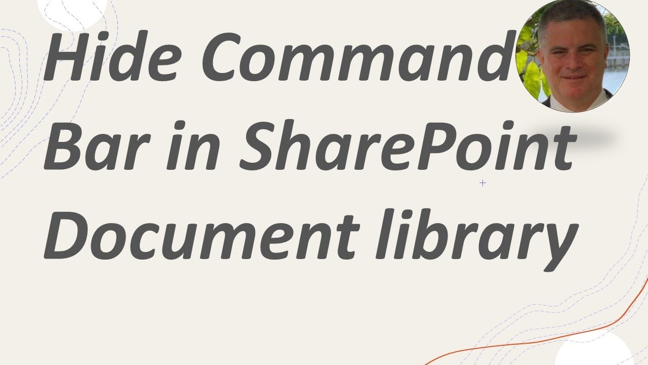 How to hide the top Command Bar  Menu in the SharePoint Document library?