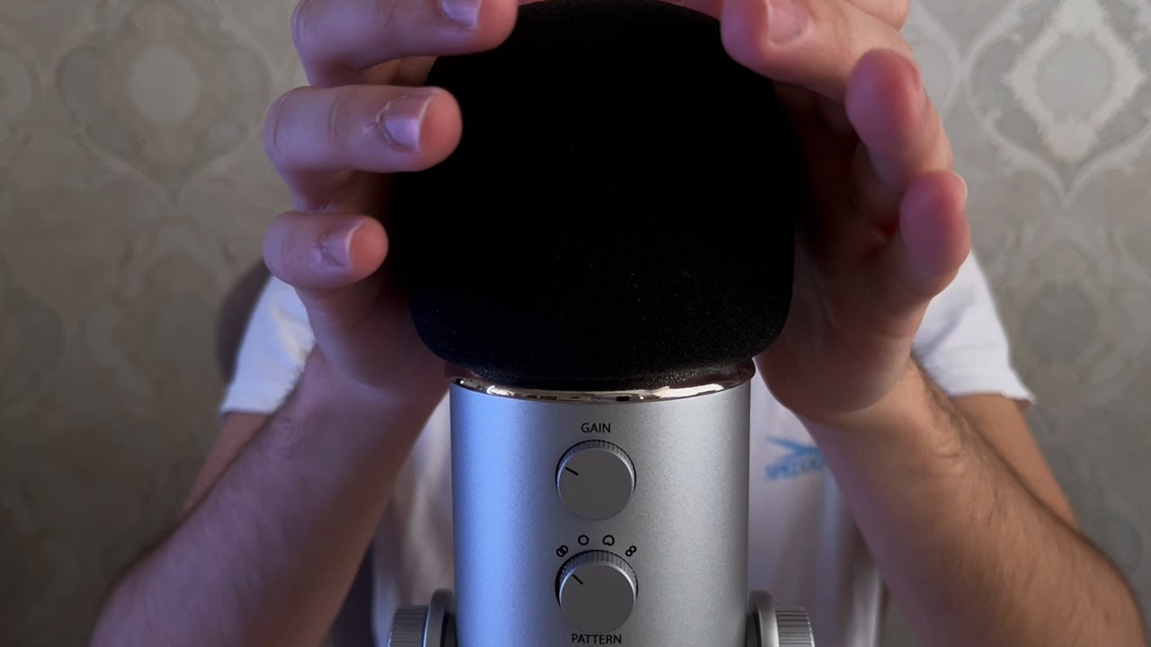 ASMR Mic Scratching, Foam Scratching, Rubbing, Touching, sleep, Brain melting, No Talking 1H🧠💤