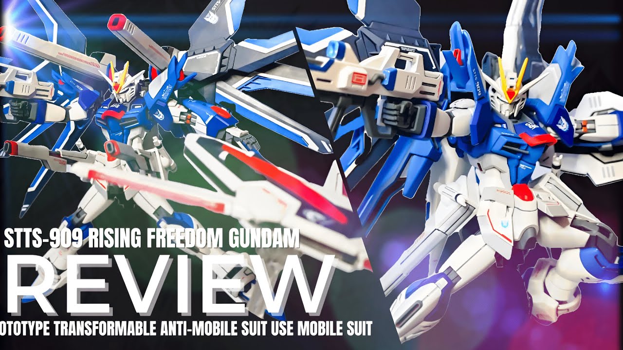 A Transforming Freedom? HG Rising Freedom Gundam- Painted Build | REVIEW