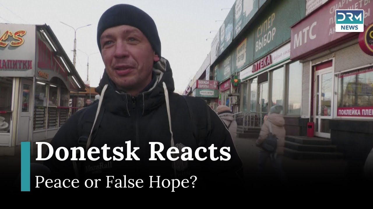 Donetsk Responds: Mixed Reactions to Putin-Trump Call on Peace | DRM News | AH1G