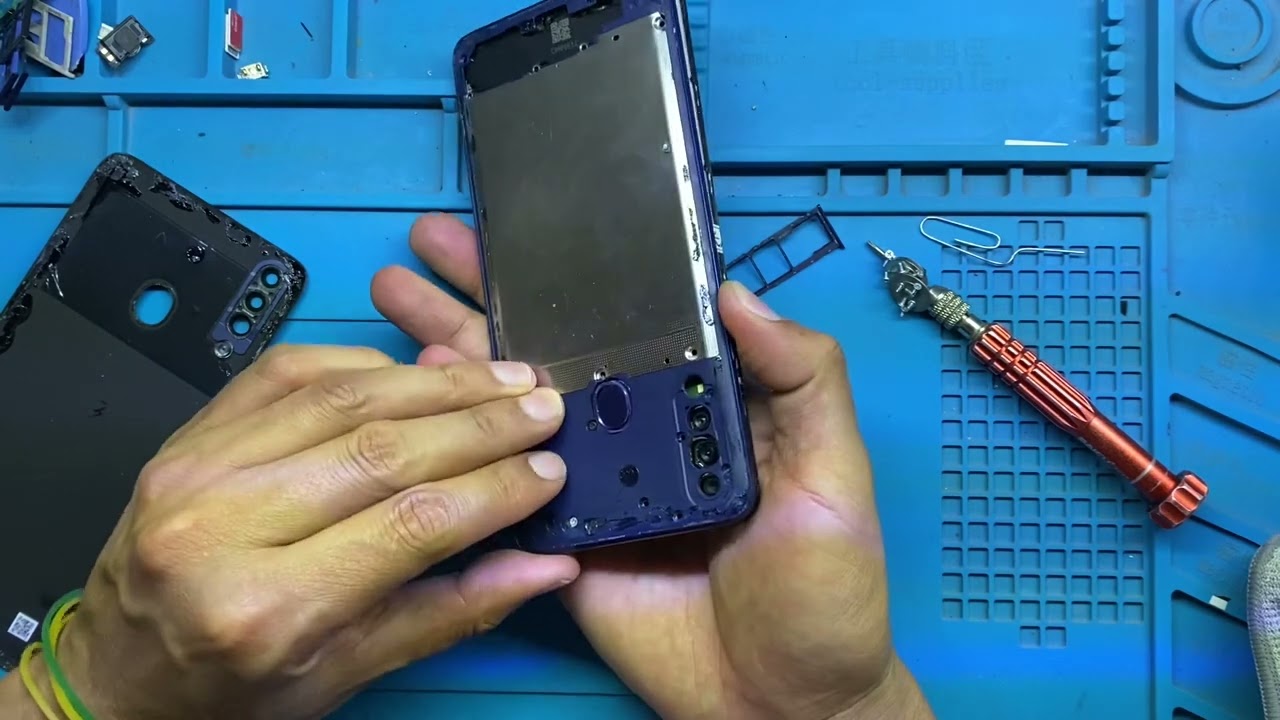Reparando En Directo Samsung A20S Falla en Parlante Falla en Multimedia A20s/A30S Falla Parlante
