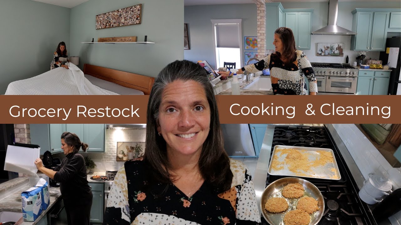 Grocery Restock | Getting the Home in Order & Cooking