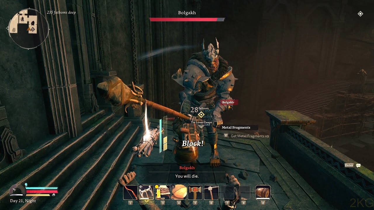 THE LORD OF THE RINGS: RETURN TO MORIA Boss Bolgakh