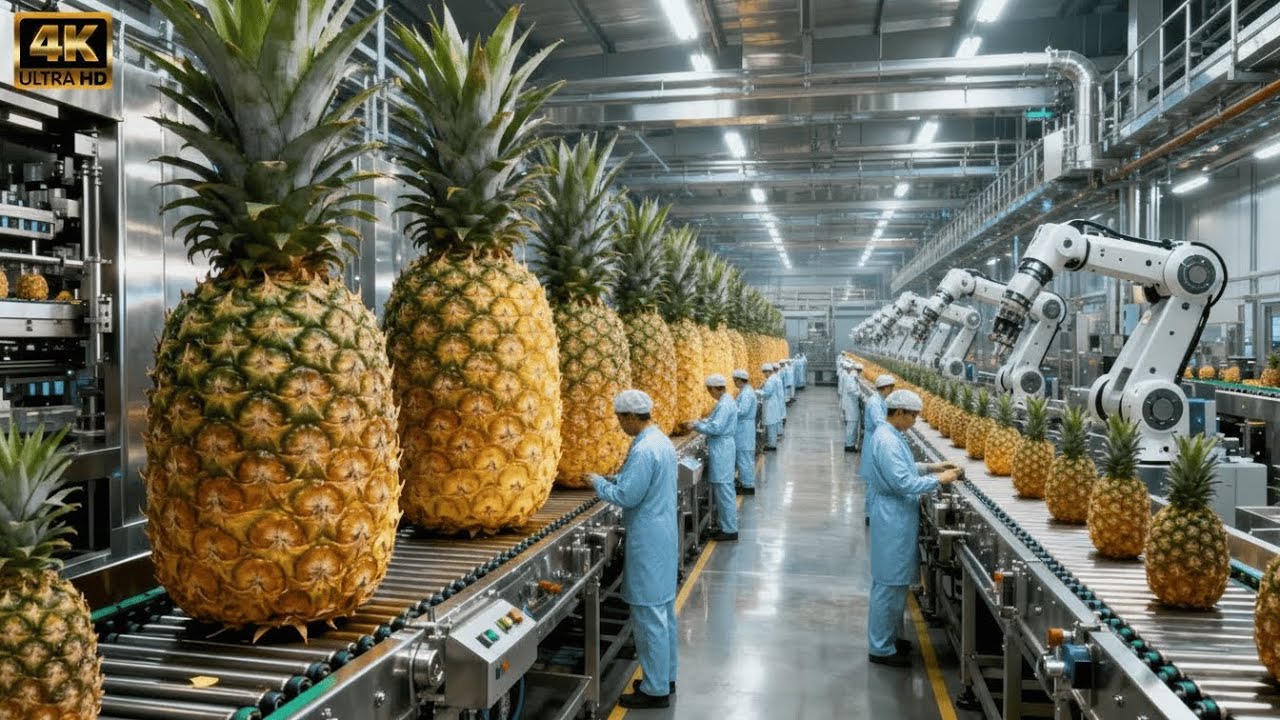 Inside a Modern Pineapple Canning Plant: From Farm Selection to Export Ready Products