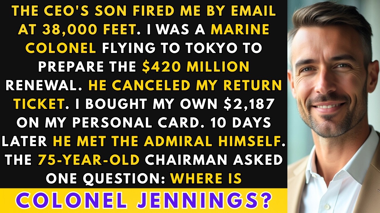CEO's Son Fired The Only Colonel The Admiral Would Meet — The Meeting Lasted 9 Minutes