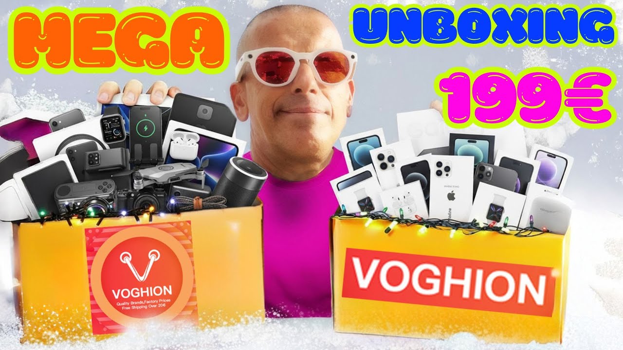SURPRISE PREMIUM PACKAGE OF 199 EUROS FROM VOGHION - MEGA  UNBOXING