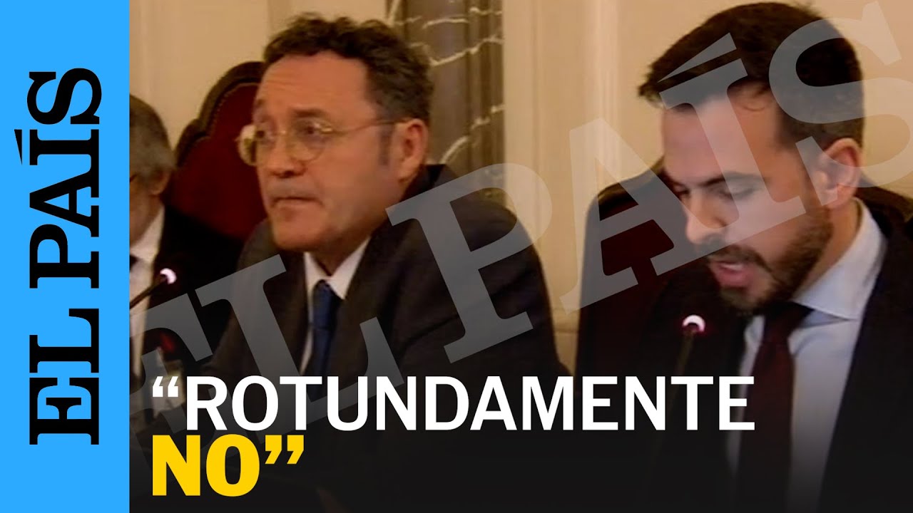 CASO GONZÁLEZ AMADOR: Vídeo del interrogatorio del fiscal general en el Supremo | EL PAÍS