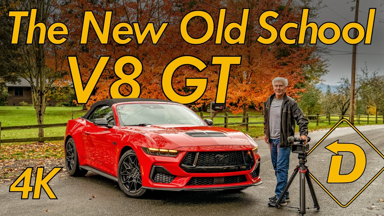 New 2024 Ford Mustang GT Convertible Is Old School With New Tricks