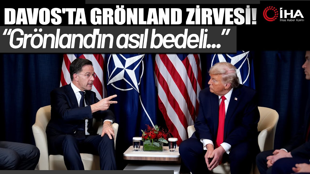 ABD Başkanı Trump ve NATO Genel Sekreteri Rutte Grönland'ı Görüştü!