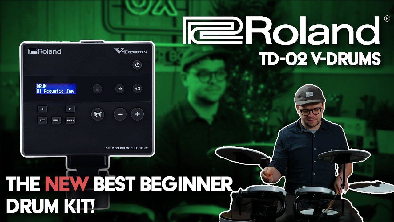 НОВЫЙ лучший набор ударных для начинающих?! | Roland TD-02 V-Drums