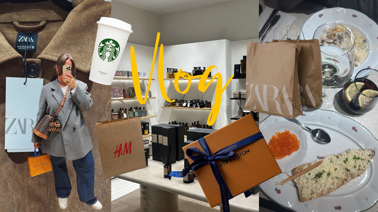 ВЛОГ/АЛМАТЫ/ШОПИНГ/LOUIS VUITTON, ZARA, H&M/РАСПАКОВКА ПОКУПОК