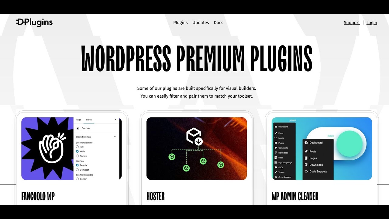 DPlugins - great value for WordPress users and explained more simply