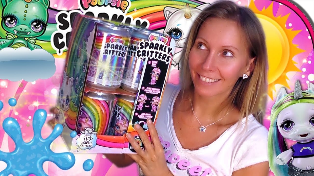 Poopsie SPARKLY CRITTERS Display 🦄 Schleim selber machen Teil 1 💖 deutsch