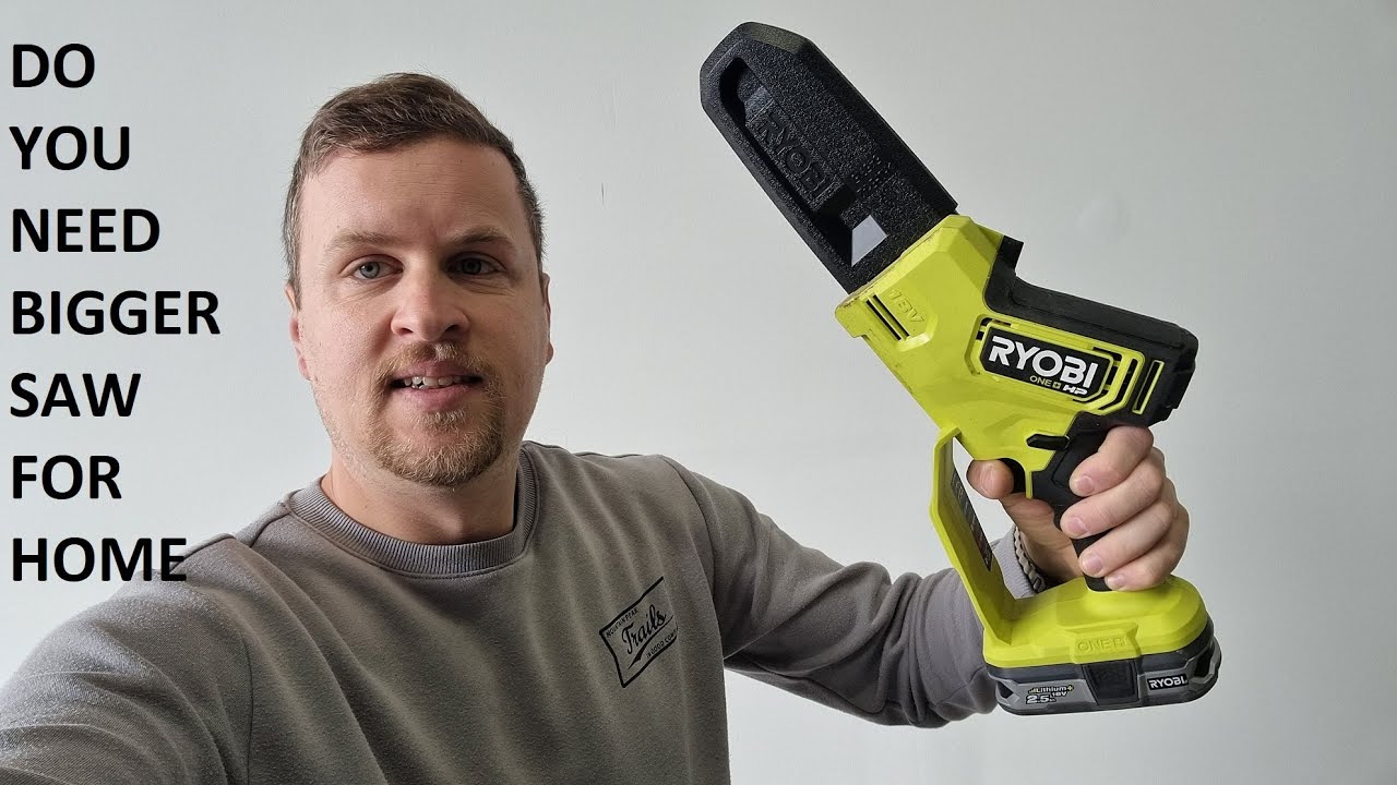 Ryobi 18V ONE+ HP™ Brushless 6”(152mm) Pruning Saw review 4K