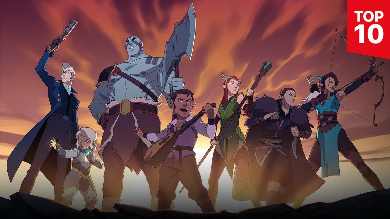 Las 10 Mejores Series Animadas de Fantas&iacute;a &Eacute;picas (2025)