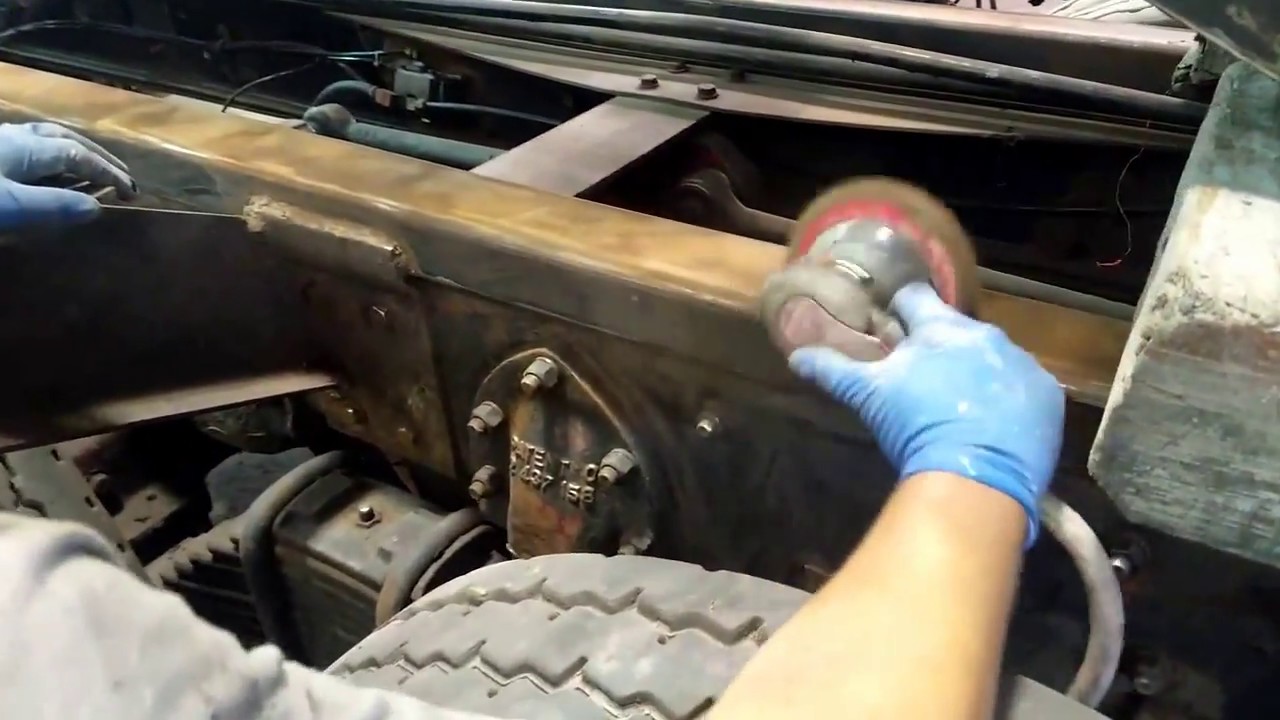 Fast Action Truck Body Repair Chassis Painting & Rust Removal