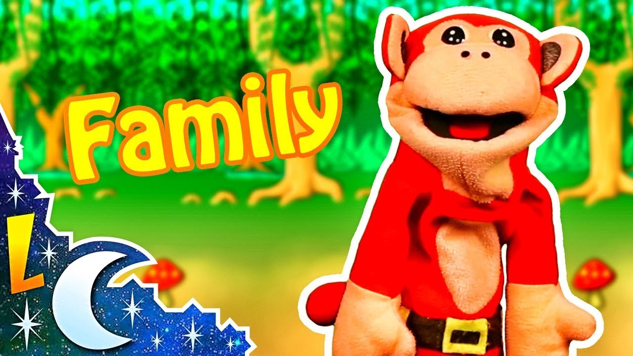Inglés para Niños con El Mono Silabo - La Familia - Lunacreciente