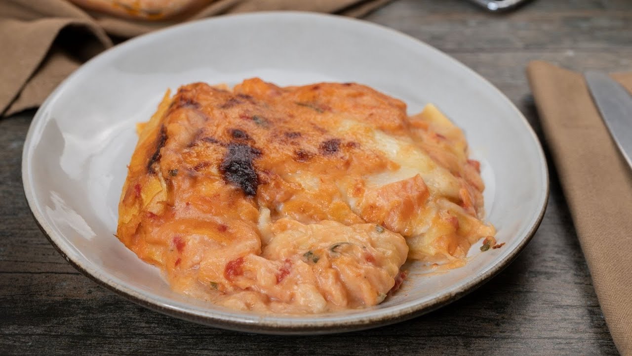 LASAGNE AL SALMONE - Delicate e cremose!
