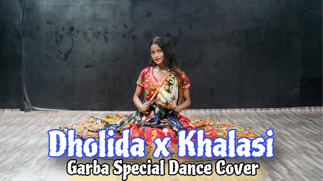Dholida X Khalasi Garba Speicial Dance Cover | Easy Dandiya Dance | Best Garba Performance | Simmy