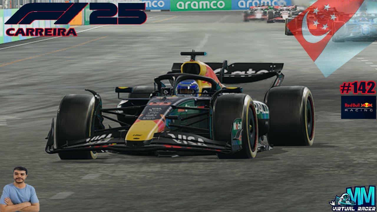 F1 25 - CARREIRA #142 - CORRIDA SINGAPURA