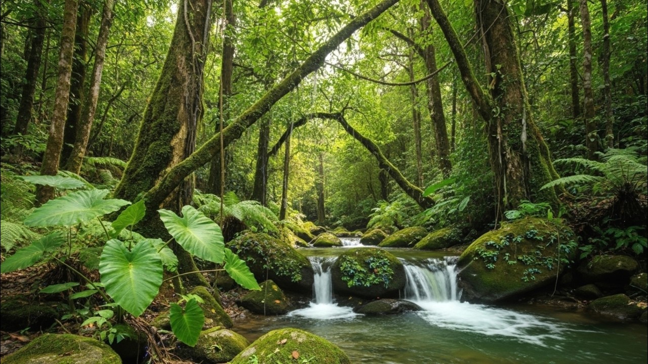 Sleep Fast with Tranquil Forest River Sounds – Deep Relaxation for Insomnia