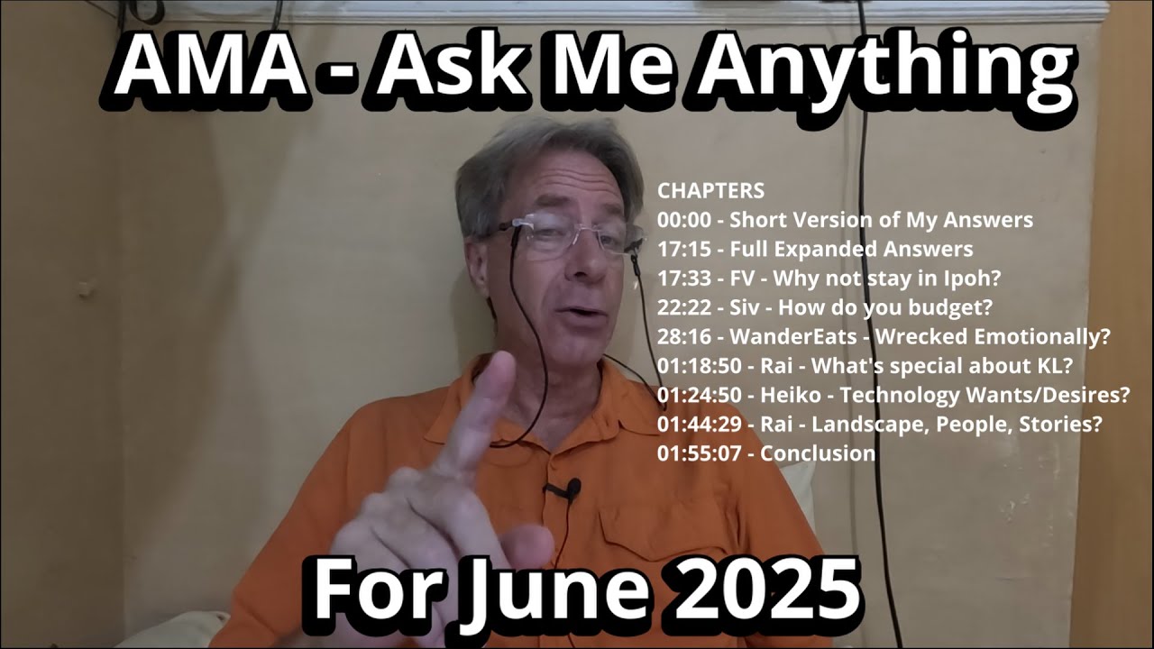 Ask-Me-Anything (AMA) for JUNE 2025 (Planet Doug Patreon)