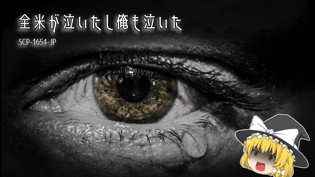 SCP-1654-JP 全米が泣いたし俺も泣いた【ゆっくり解説】