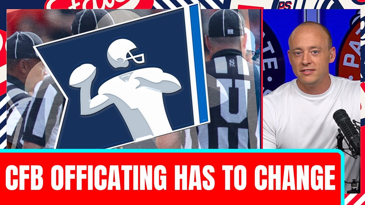 College Football Officiating Is Broken - HOW DO WE FIX IT? (Josh Pate Cut)